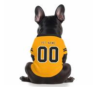 Personalized Dog Sweatshirts,Custom Jersey Shirts for Pets,Custom Dog Football Jersey Lightweight Personalized Puppy Shirt with Name Number Logo Sport Pet Outfit