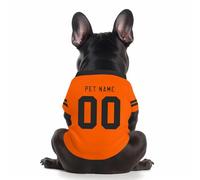 Personalized Dog Sweatshirts,Custom Jersey Shirts for Pets,Custom Dog Football Jersey Lightweight Personalized Puppy Shirt with Name Number Logo Sport Pet Outfit