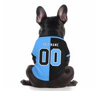 Personalized Dog Sweatshirts,Custom Jersey Shirts for Pets,Custom Dog Football Jersey Lightweight Personalized Puppy Shirt with Name Number Logo Sport Pet Outfit