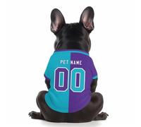 Personalized Dog Sweatshirts,Custom Jersey Shirts for Pets,Custom Dog Football Jersey Lightweight Personalized Puppy Shirt with Name Number Logo Sport Pet Outfit