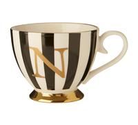 Personalized Duchess N Letter Monogram Mug, Regal Design Coffee Mug For Kitchen, Durable Mug For Breakfast