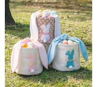 Personalized Easter Basket for Boys,Personalized Easter Basket for Girls,Valentines Basket,Personalized Basket,Baby First Easter Basket (22x22cm)