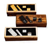 Personalized Engraved Stainless Steel Cufflinks Tie Clips Set for Men, Cuff Links Money Clip Set, Fathers Day Christmas Birthday Wedding Gift for Son Dad Husband Groom