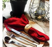 Personalized Engraved Wooden Napkin Rings with Name, Wooden Napkin Ring Holder, Wedding Banquet Accessories, Christmas Baptism Party, Kitchen Decor, Dinner Table Decoration