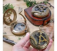 Personalized Engraved Working Compass, Pirates Spyglass, Boating Gift, Graduation Gifts For Husband, Fathers mother Day
