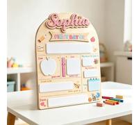 Personalized First and Last Day of School Board,My First Day of School Sign,Reusable Back to Class Wooden Chalkboard for Preschool,Pre-K,Kindergarten,Easy to Write & Clean Board (Yellow Flowers)