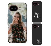 Personalized for Google Pixel 10A Case 6.3 Inch 2026 Custom Photo Cover, Soft Shockproof Drop Protection, Slim Premium TPU Protective Cases, Customized Picture Logo Name,Thin, Black