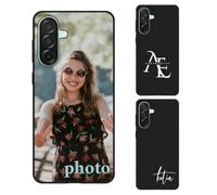 Personalized for Samsung Galaxy A26 5G 2025 Case Custom Photo Cover, Soft Shockproof Drop Protection, Slim Premium TPU Protective Case for GA26, Customize Picture or Logo with Text,Thin, Black