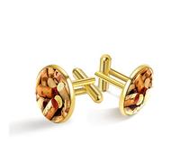 Personalized gold cufflinks for Tuxedo Shirt Awesome Wine Corks
