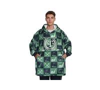 Personalized Golf Gifts for Men, Golf Lovers, Golf Players & Coaches, Wearable Flannel Golf Blanket Hoodie, One Size, Green, Initial T, One size