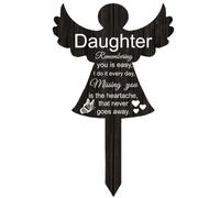 Personalized Grave Pet Memorial Stake With Picture Name Dog Print Plaque Cross Sign Garden Stake Outdoor Cemetery Sign Ground Plug Cat Rabbit Yard Plaques (D)
