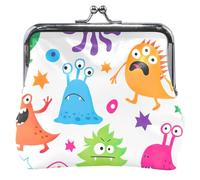 Personalized Green Monsters Purses and Bags for Women Money Change Purse for Girls Funny Green Monsters UNITALLA Funny Green Monsters UNITALLA Classic, Fun Green Monsters, UNITALLA, Classic