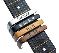Personalized guitar capo for acoustic,Custom Engraved Capo,Guitar clip Accessories,shark capo (8x8x3cm)