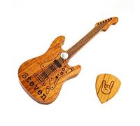 Personalized Guitar Pick, Custom Guitar Picks Holder, Wooden Guitar Picks Case for Musicians, Guitarists & Music Lovers Holder