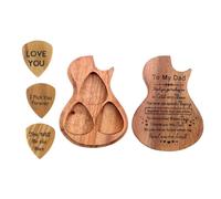 Personalized Guitar Picks, 3 Pack Personalized Guitar Picks, Guitar Pick Gift Personalized for the Perfect Gift,A