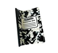 Personalized Hair Claw, Arrow Trash Can Medicine Box Bioacetate Hair Claw, Funny Hair Claw Hair Accessories for Best Friend (Notebook)
