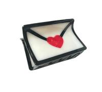 Personalized Hair Claw, Arrow Trash Can Medicine Box Bioacetate Hair Claw, Funny Hair Claw Hair Accessories for Best Friend (Love Letter)