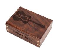 Personalized Handmade Rosewood Urn for Ashes - Guitar Wooden Urn for Human Ashes Hand-Crafted, Urns for Adult Male Femal, Dogs Cats Ashes -Funeral Caskets - X-Large (11"x7"x4") - 250 lbs or 115 Kg