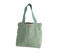 Personalized Handmade Thick Wool Embroidery with Name Pattern Handbag,Knitting Storage Bag,Canvas Tote Shopping Gym Beach Bag perfect knitters gift Christmas 25x23cm