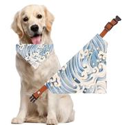 Personalized Holiday Dog Scarf - Custom Name & Pattern Bandana, Washable Cotton for Christmas & Easter