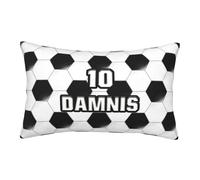 Personalized Home Decor Gifts Sport Enthusiast Soccer Pillowcase for Football Lovers Custom Name Funny Sport Theme Throw Pillow Cover Custom Funny Ball Theme Throw Pillows Cover for Sofa Bedding
