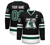 Personalized Ice Hockey Jersey, Custom Name Number Logo Hockey Practice Jersey, Ice Hockey Gifts for Boy Mens Fans Youth Style