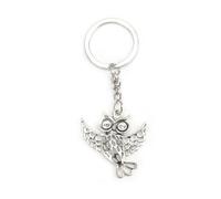 Personalized Iron Keychain with Minimalist Owl Pendant, Gift for Women, Perfect for Birthdays, Travel or as a Loving Gesture for Mom, Good Friend and Colleague, Gifts for Work Colleagues