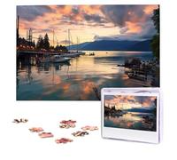 Personalized Jigsaw Puzzles for Adults 1000 Pieces Custom Puzzle from Photos Evening in Vancouver Puzzles Picture Jigsaw Puzzle Gifts for Holiday Birthday Wedding Anniversay Christmas