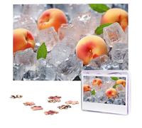 Personalized Jigsaw Puzzles for Adults 1000 Pieces Custom Puzzle from Photos Peach ice cubes Puzzles Picture Jigsaw Puzzle Gifts for Holiday Birthday Wedding Anniversay Christmas