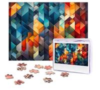 Personalized Jigsaw Puzzles for Adults 500 Pieces Custom Puzzle from Photos Complex geometric designs Puzzles Picture Jigsaw Puzzle Gifts for Holiday Birthday Wedding Anniversay Christmas