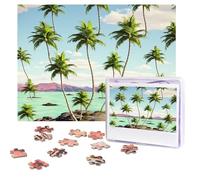 Personalized Jigsaw Puzzles for Adults 500 Pieces Custom Puzzle from Photos Hawaii palm tree Puzzles Picture Jigsaw Puzzle Gifts for Holiday Birthday Wedding Anniversay Christmas
