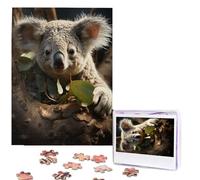 Personalized Jigsaw Puzzles for Adults 500 Pieces Custom Puzzle from Photos Koala on the Tree Puzzles Picture Jigsaw Puzzle Gifts for Holiday Birthday Wedding Anniversay Christmas