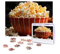Personalized Jigsaw Puzzles for Adults 500 Pieces Custom Puzzle from Photos Popcorn Puzzles Picture Jigsaw Puzzle Gifts for Holiday Birthday Wedding Anniversay Christmas