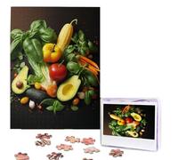 Personalized Jigsaw Puzzles for Adults 500 Pieces Custom Puzzle from Photos Various vegetables Puzzles Picture Jigsaw Puzzle Gifts for Holiday Birthday Wedding Anniversay Christmas