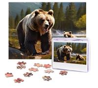 Personalized Jigsaw Puzzles for Adults 500 Pieces Custom Puzzle from Photos Wild Bear Puzzles Picture Jigsaw Puzzle Gifts for Holiday Birthday Wedding Anniversay Christmas