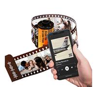 Personalized Keychains with Picture Colorful Custom Camera Film Roll Keychain MultiPhoto Key Rings Photo Reel Album Vintage Retro Unique Custom Gift Birthday Holiday for Lover Dad Mom Kids Friend