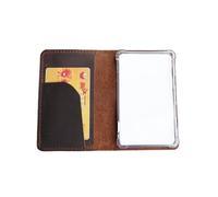 Personalized Leather case Leather Book Cover case for XTEINK X4 4.3" E-Reader Protective Cover Cover case,Ebook Cover eReader X4 Ebook Cover darkbrown