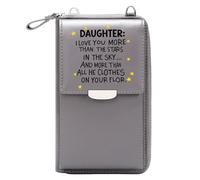 Personalized Leather Cell Phone Wallet Customized Phone Bags Onboarding Employment Contract Job Offer Printed Gift Large Capacity Purse Gift