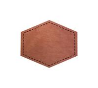 Personalized Leather Label Hat Patch Customized with Text Name Logo Leather Patches with Adhesive for Clothes Hats Backpacks Bags Jackets (E)