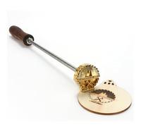 Personalized Logo Branding Iron for Wood - Custom Wood & Leather Stamp (1"x1")