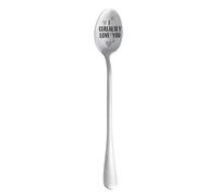 Personalized Long-Handled Coffee Spoons Custom Words in Spoons Husband Wife Anniversary Valentines Day and Couple Boyfriend Girlfriend Birthday Romantic Gifts Stainless Steel (1)