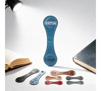 Personalized Magnetic Leather Bookmark Custom Engraved Text Vintage Faux Leather Book Mark Gifts for Women Men Book Lovers Readers (Book Marks 2)