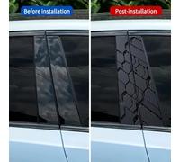 Personalized Metal Car Decals for All Vehicles - B-Pillar Stickers with Fit, for DURABLE Vinyl Design for Long-Lasting Style, 2-Pack Included