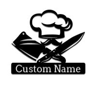 Personalized Metal Kitchen Sign,Custom Kitchen Metal Sign,Custom Family Kitchen Sign,Kitchen Metal Wall Art,Metal Sign for Restaurant,Mom's Kitchen Wall Decor,Grandma's Kitchen Gift (Style-4)