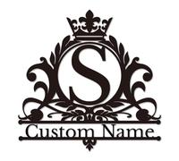 Personalized Metal Letter Signs - Custom Monogram Wall Art for Indoor & Outdoor - Modern Name Plaques for Home, Wedding & Business Decor (S)