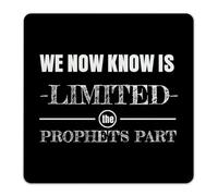 Personalized Metal Sign We Now Know Is Limited, The Prophet's Part Wall Decorations Aluminum Tin Signs for Garden Patio Bathroom Art Poster Gift for Laundry 12x12 Inch