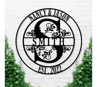 Personalized Metal Signs,Custom Pet Dog Metal Signs,Wall Decor,Personalized Family Name Sign, Metal Wall Art,Sign Door Hanger, Outdoor Metal Sign, Housewarming Gift