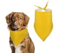 Personalized Milk Duck Yellow Dog Bandanas Washable Cute Soft Cat Dogs Scarf Pet Bandanas Kerchief Adjustable Triangle Bibs Scarf for Small Medium Large Dogs Puppy Cats & Gifts