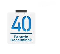 Personalized Modern Solar House Number Sign for Outside LED Light Illuminated Laser Cut Acrylic Plate Address Family Name Number Solar House Sign for Hotel Garden Yard (White Blue,15x18cm(5.9x7.4in))