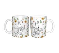 Personalized Mom Coffee Mug Custom Mom Mug with Names Mom Ceramic Tea Mug Coffee Cup Hold My Hand Hold My Heart Mug Name Family Mug Gift for Mom Grandma Nana Mimi Gigi Mama on Birthday Mothers Day